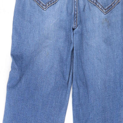 New Look Womens Blue  Denim Skinny Jeans Size 8 L26 in