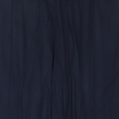 Womens UK Size 12 Papaya Regular Fit  Blue Trousers