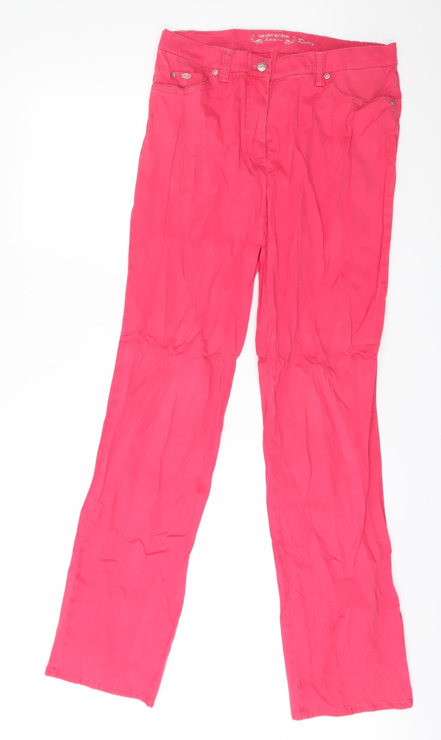 Gerry Weber Womens Pink   Trousers  Size 32 in L33 in