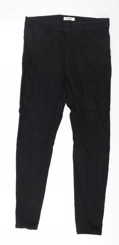 Preowtn Womens Black  Denim Jegging Jeans Size 36 in L30 in