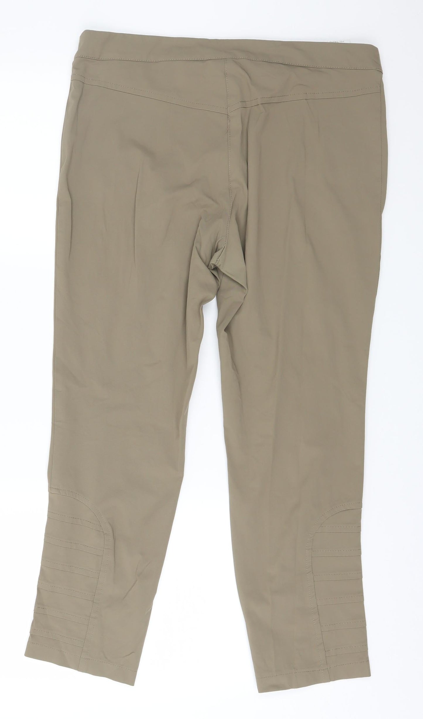 Ancora Womens Green   Trousers  Size 36 in L25 in