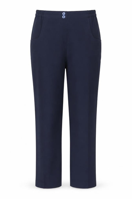 Womens UK Size 10 Anthology Regular Fit  Blue Trousers