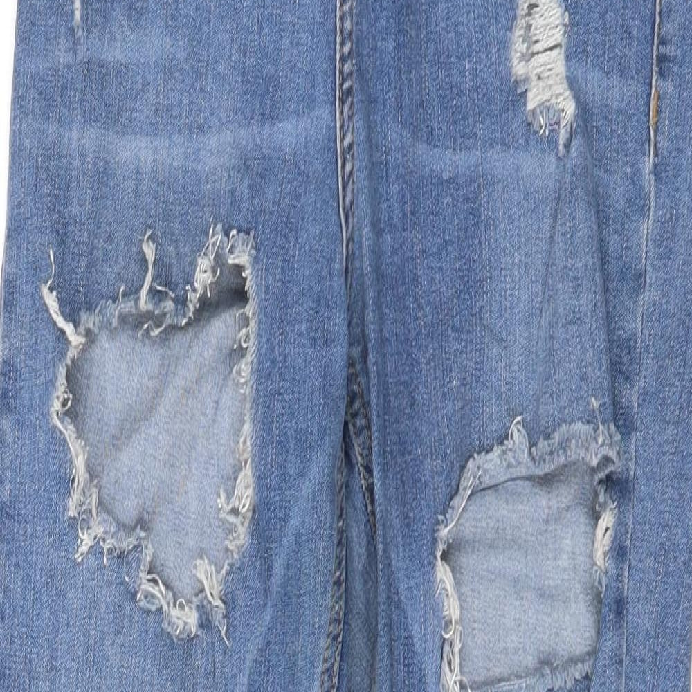 Womens UK Size 28 in Topshop Regular Fit Skinny Blue Jeans