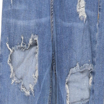Womens UK Size 28 in Topshop Regular Fit Skinny Blue Jeans