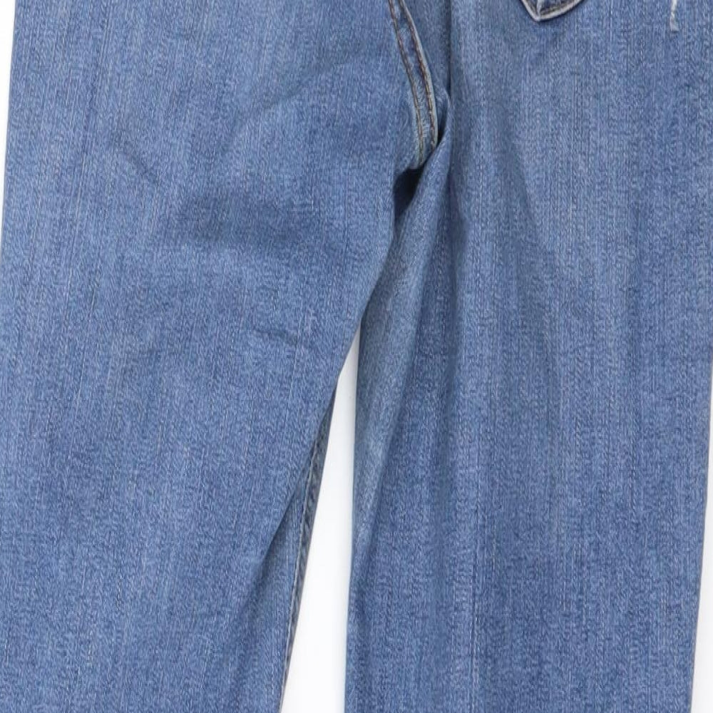 Womens UK Size 28 in Topshop Regular Fit Skinny Blue Jeans