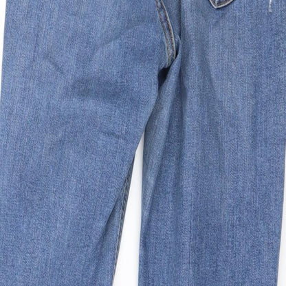 Womens UK Size 28 in Topshop Regular Fit Skinny Blue Jeans