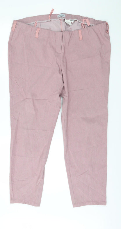 Laura Kent Womens Pink   Trousers  Size 42 in L28 in
