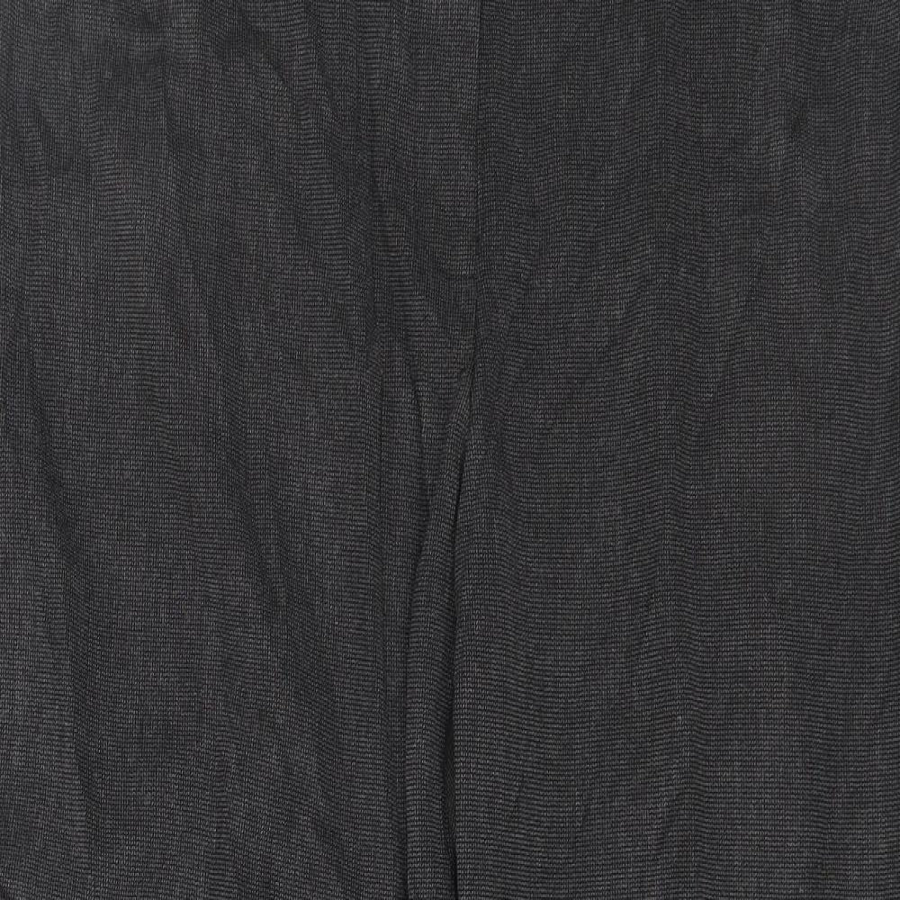 Womens UK Size 14 Marks and Spencer Regular Fit Rain Trousers Grey Trousers