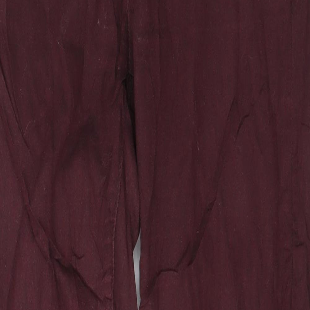 Denim & Co. Womens Purple  Denim Jegging Jeans Size 10 L29 in