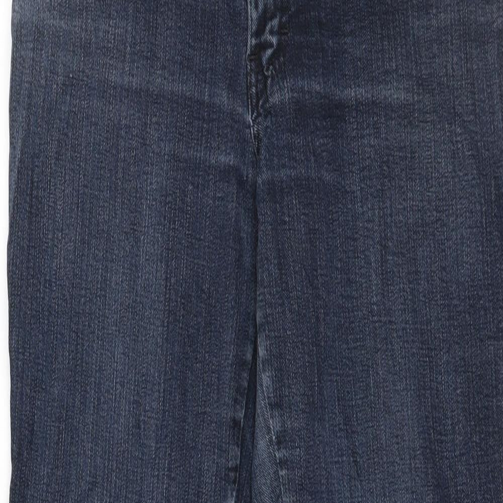 Womens UK Size 32 in Preworn Regular Fit Straight Blue Jeans