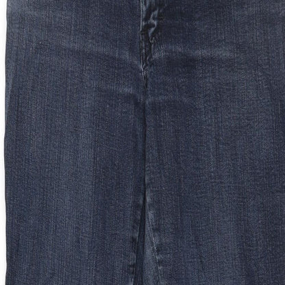 Womens UK Size 32 in Preworn Regular Fit Straight Blue Jeans