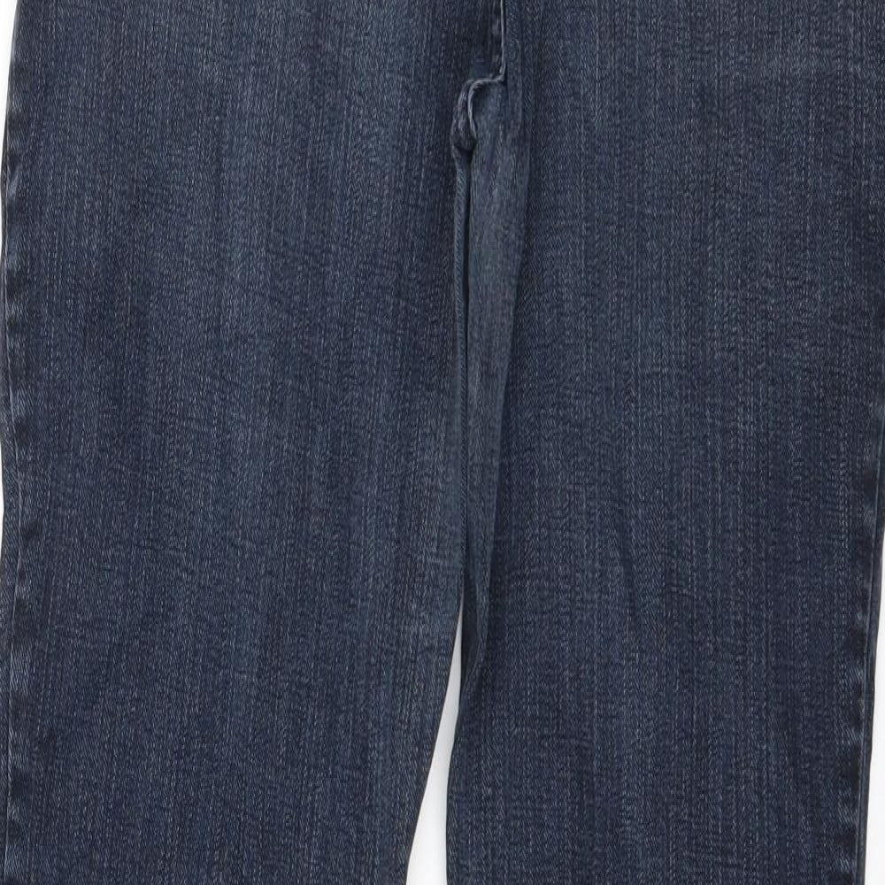 Womens UK Size 32 in Preworn Regular Fit Straight Blue Jeans