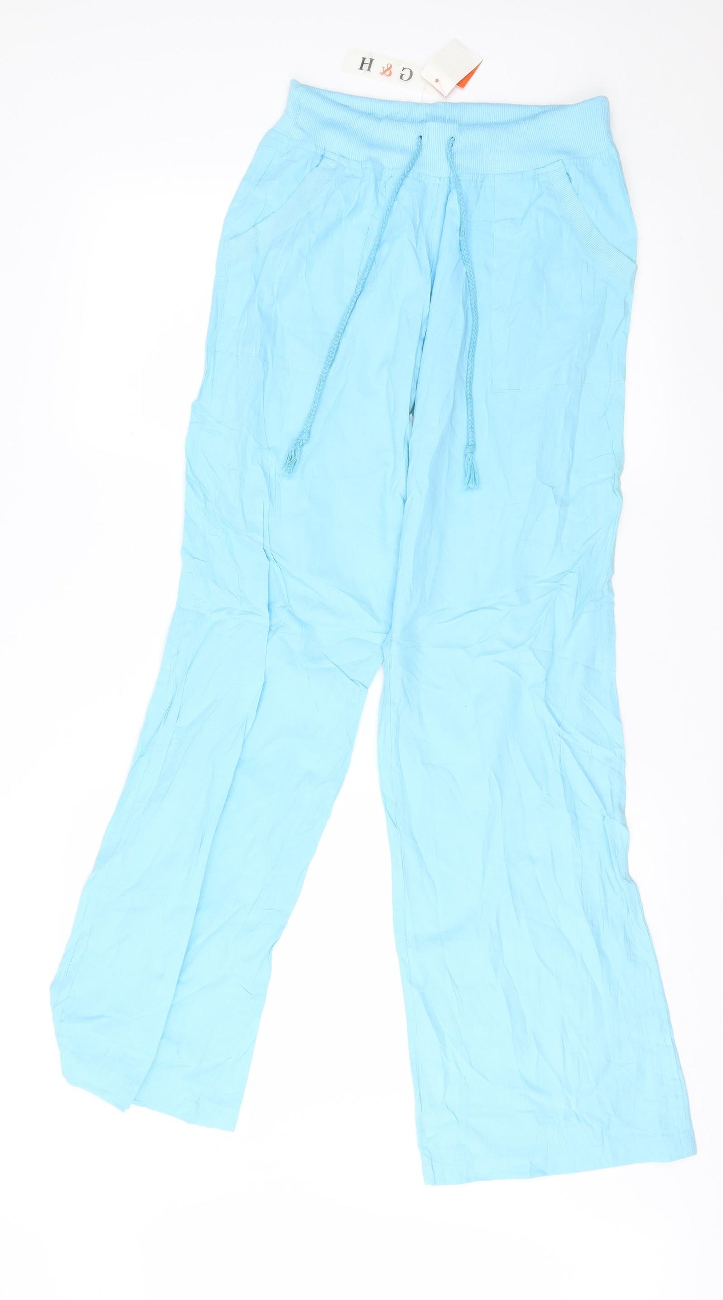 G&H Womens Blue   Trousers  Size L L32 in