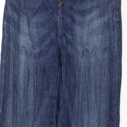 Zara Womens Blue  Denim Skinny Jeans Size 8 L28 in