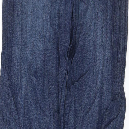 Zara Womens Blue  Denim Skinny Jeans Size 8 L28 in