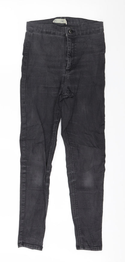 Womens UK Size 28 in Topshop Regular Fit Skinny Grey Jeans