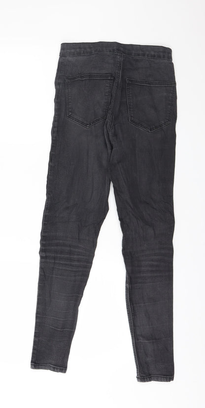 Womens UK Size 28 in Topshop Regular Fit Skinny Grey Jeans