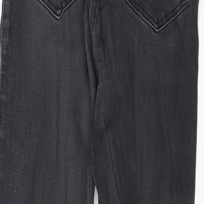 Womens UK Size 28 in Topshop Regular Fit Skinny Grey Jeans