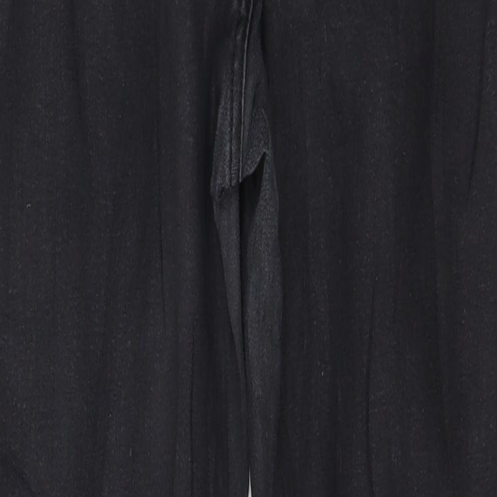 Denim & Co. Womens Black  Denim Skinny Jeans Size 14 L28 in