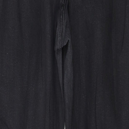 Denim & Co. Womens Black  Denim Skinny Jeans Size 14 L28 in