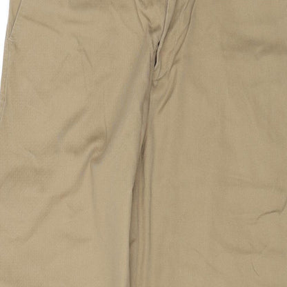 Womens UK Size 34 in Marks and Spencer Regular Fit  Brown Trousers