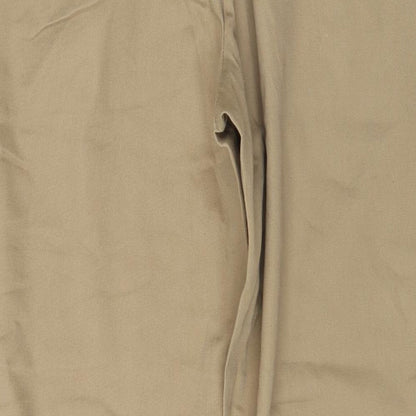 Womens UK Size 34 in Marks and Spencer Regular Fit  Brown Trousers
