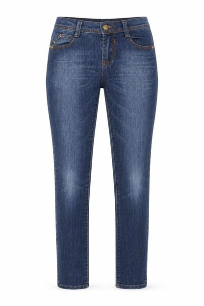 Womens UK Size 8 Denim & Co. Regular Fit Skinny Blue Jeans