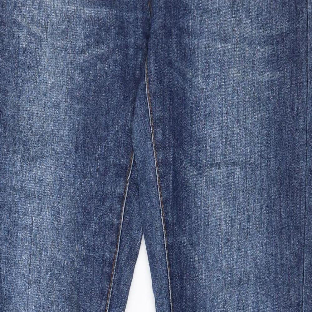 Denim & Co. Womens Blue  Denim Skinny Jeans Size 8 L31 in