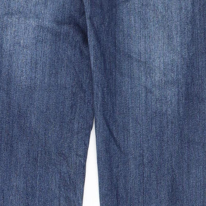 Denim & Co. Womens Blue  Denim Skinny Jeans Size 8 L31 in