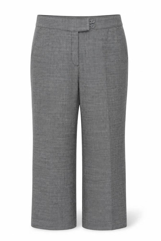 Womens UK Size 16 Eugen Klein Regular Fit  Grey Trousers