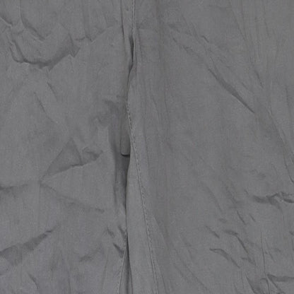 Womens UK Size 30 in Up Fashion Regular Fit  Grey Trousers
