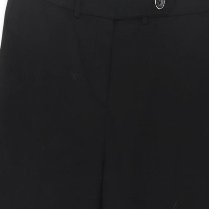 Womens UK Size 14 NEXT Regular Fit  Black Trousers