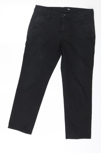 Mac Womens Black   Trousers  Size 30 in L24 in