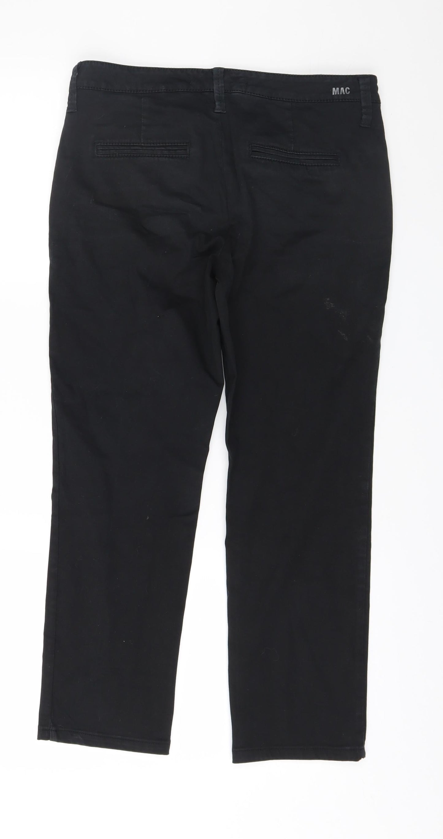 Mac Womens Black   Trousers  Size 30 in L24 in