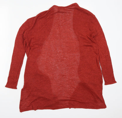 H&M Womens Red   Cardigan Jumper Size XS