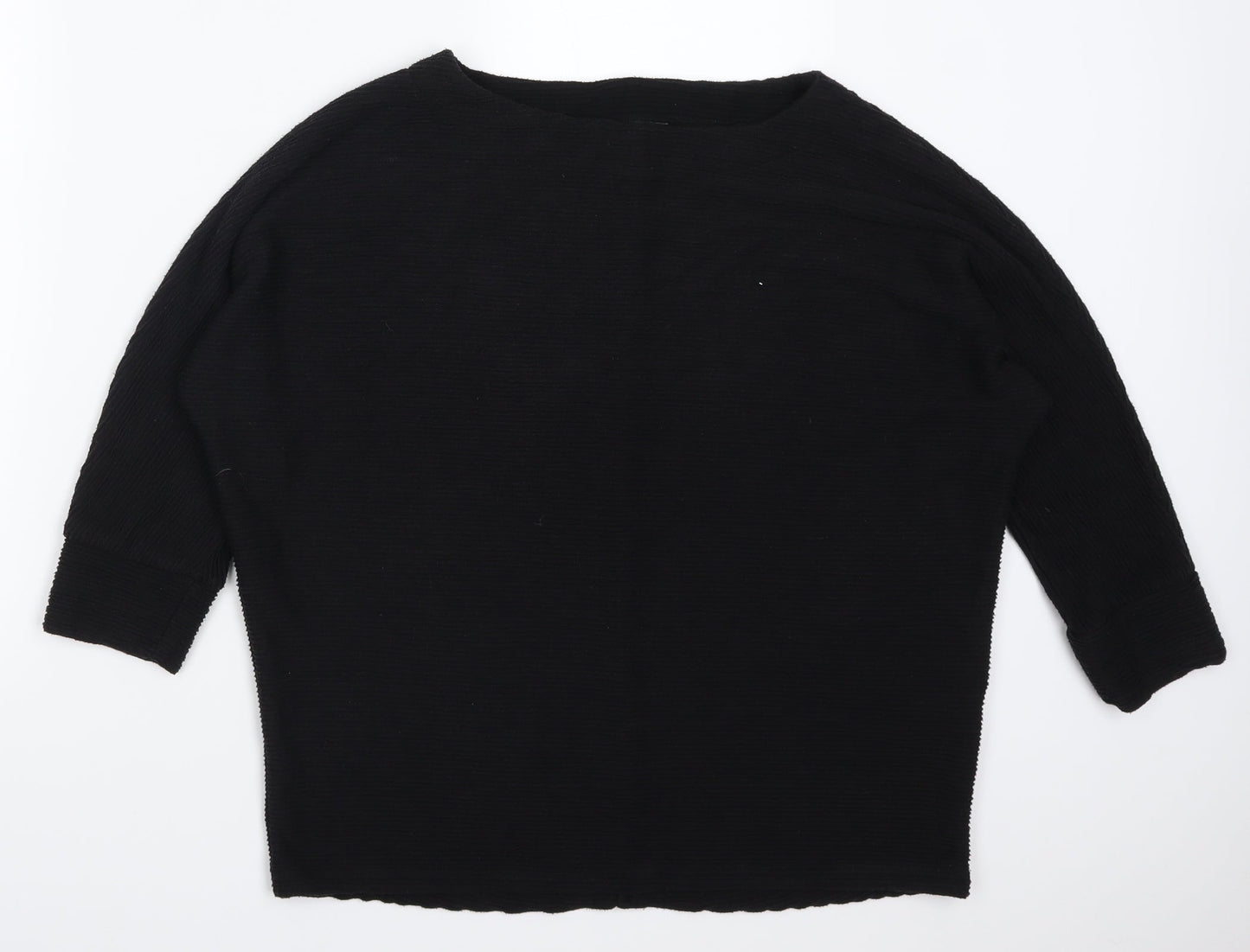 M&Co Womens Black   Pullover Jumper Size 12