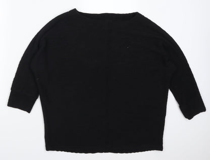 M&Co Womens Black   Pullover Jumper Size 12