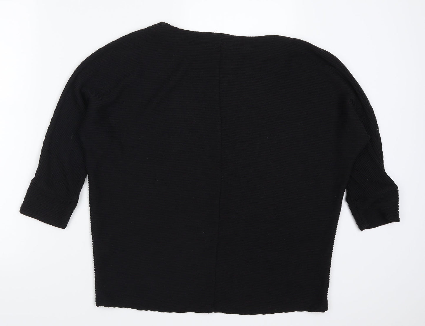 M&Co Womens Black   Pullover Jumper Size 12