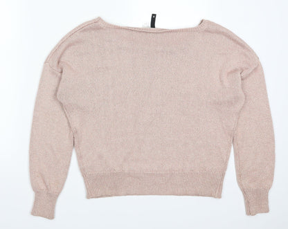 H&M Womens Pink   Pullover Jumper Size S