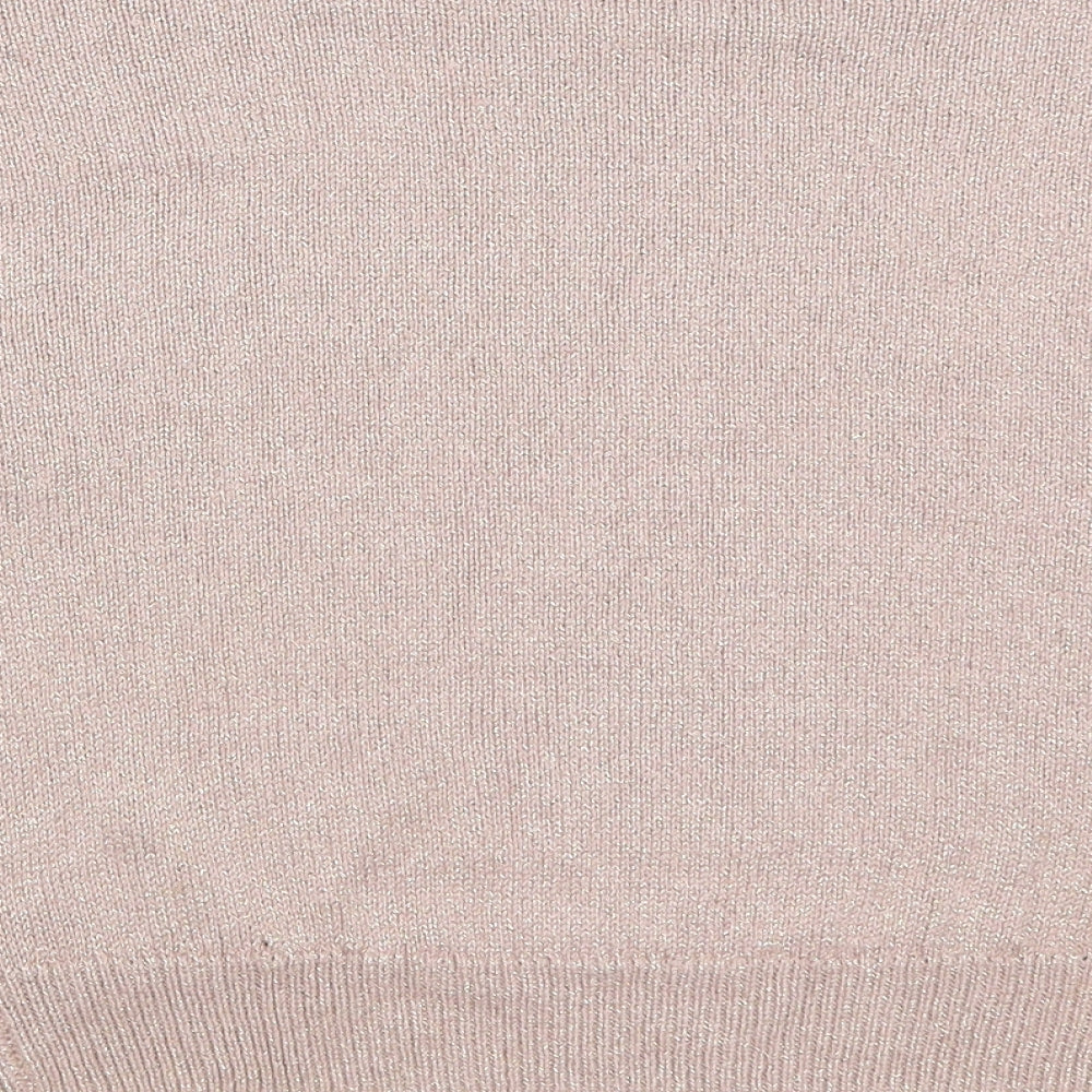H&M Womens Pink   Pullover Jumper Size S