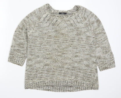 Bonmarché Womens Gold   Pullover Jumper Size M