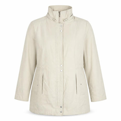 Womens UK Size L Preworn Beige Pea Coat