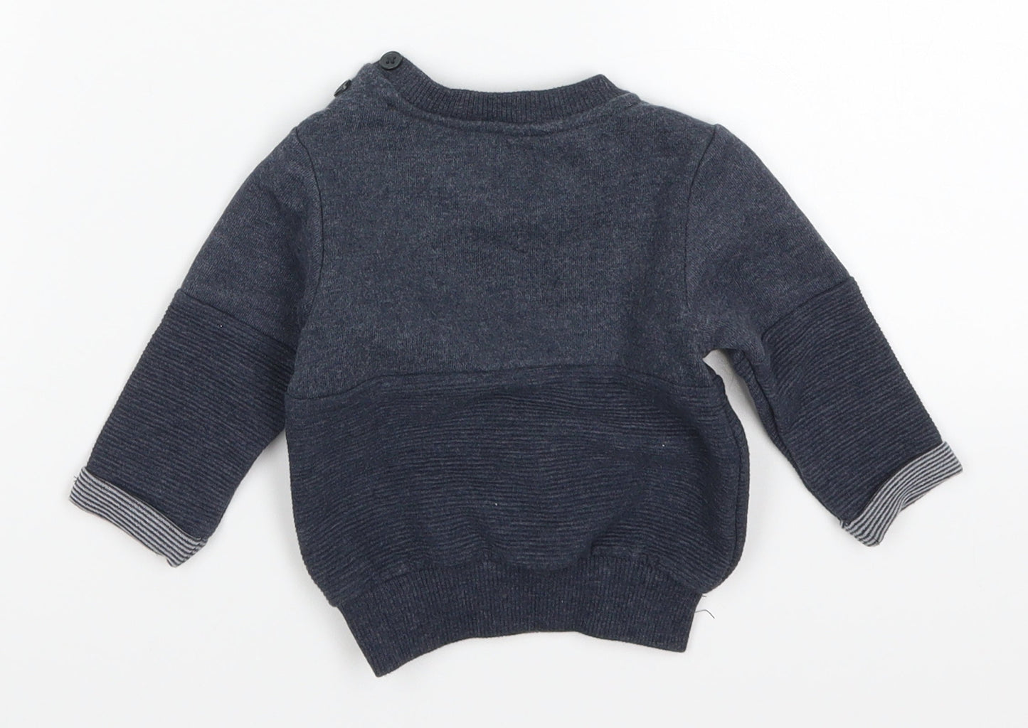 Primark Boys Blue   Basic T-Shirt Size 3-6 Months  - Happy Little One