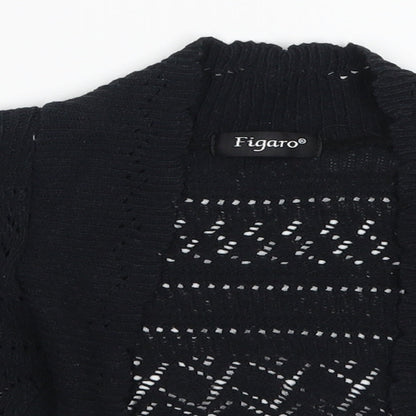 Figaro Womens Black   Cardigan Jumper Size S  -