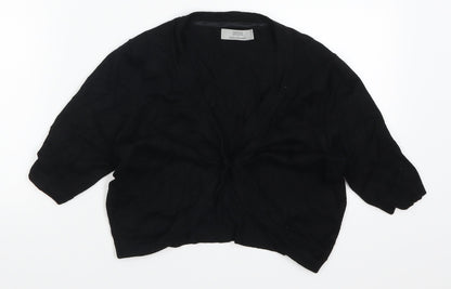 Marks and Spencer Womens Black   Cardigan Jumper Size 10