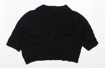 Marks and Spencer Womens Black   Cardigan Jumper Size 10