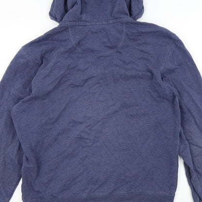 M&S Mens Blue   Full Zip Jumper Size M