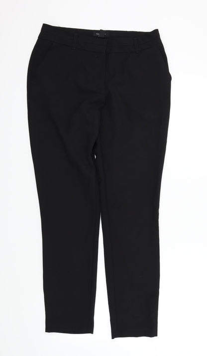 New Look Womens Black   Trousers  Size 12 L29 in