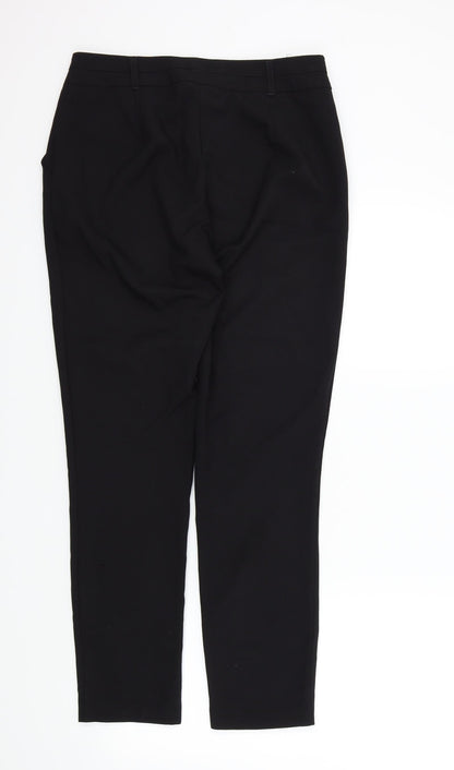 New Look Womens Black   Trousers  Size 12 L29 in