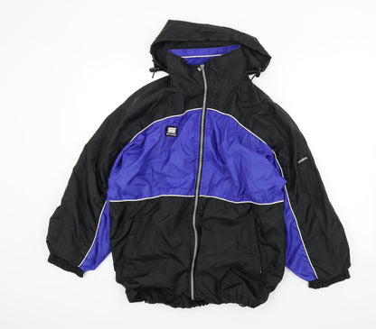 stanino Boys Black Colourblock  Anorak Jacket Size S
